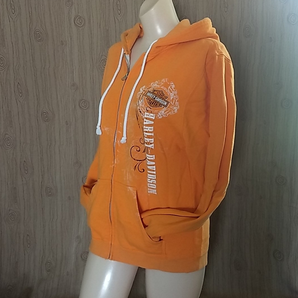 Harley Davidson Zippered Hoody / Light Jacket